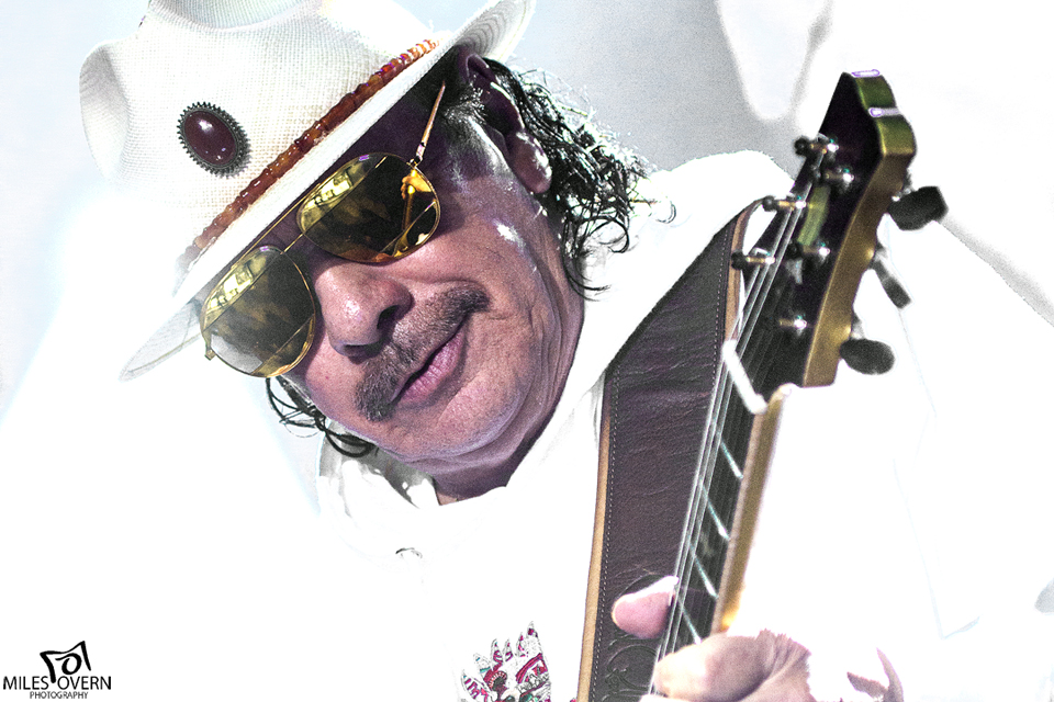 Guitar legend and Santana bandleader Carlos Santana
